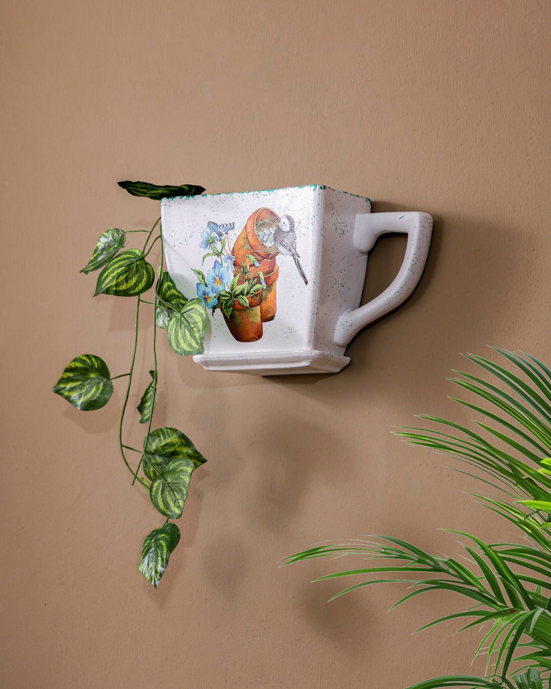The Cup - Ceramic Wall Planter 