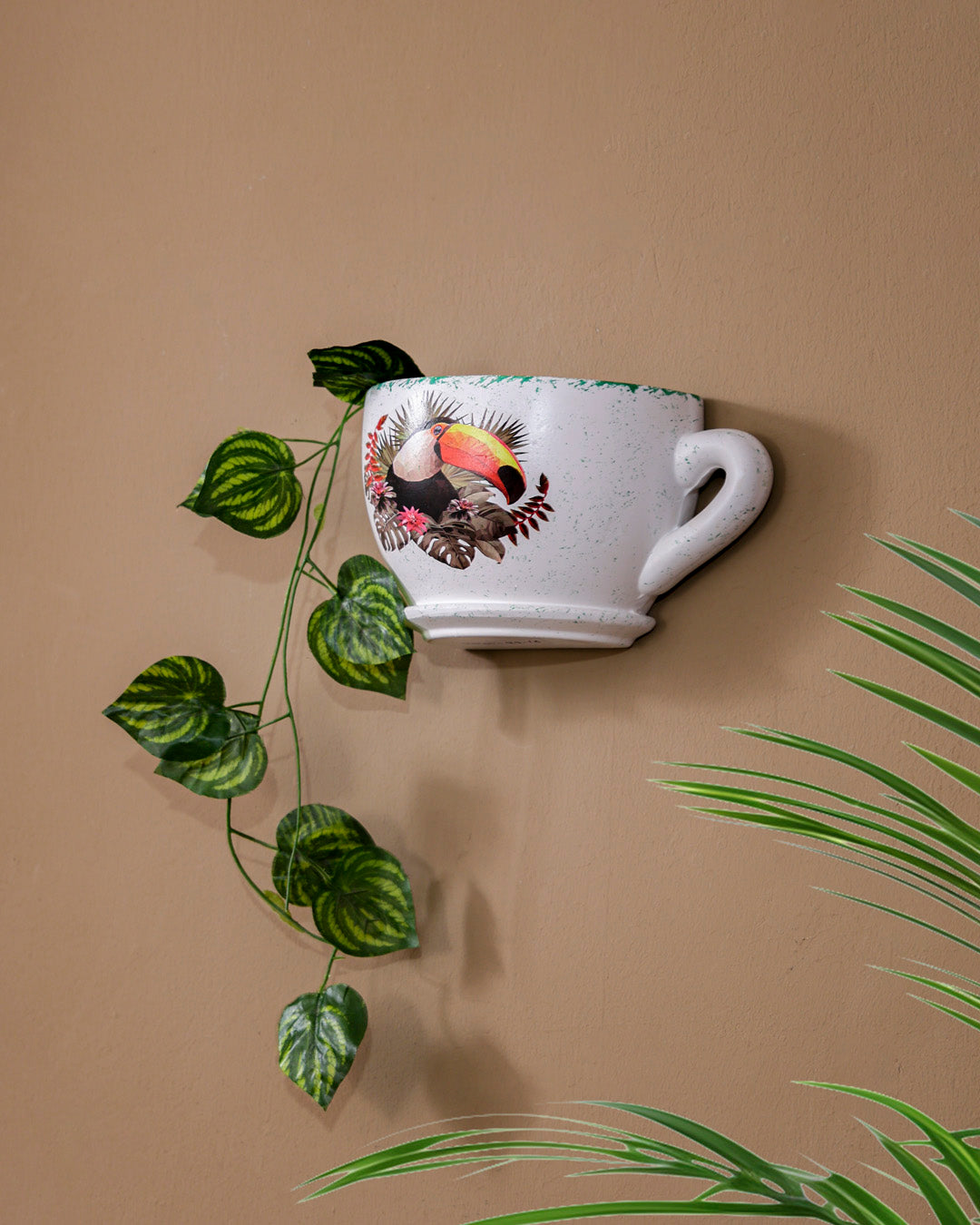 'Toco toucan' The Cup Wall Planter 