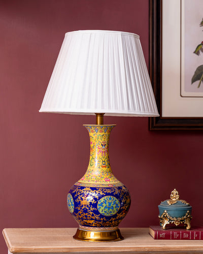 Royal Peacock Garden Table Lamp