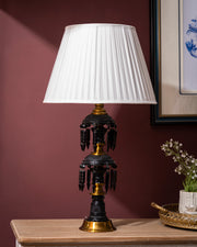 Midnight Regent Crystal Table Lamp