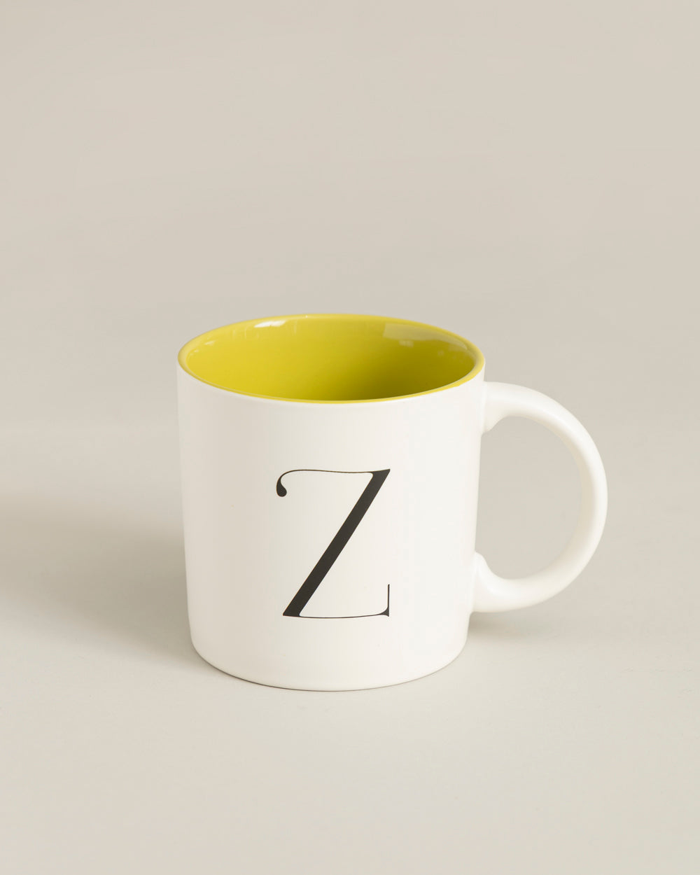 Monogram Z Dual-Tone Ceramic Mug