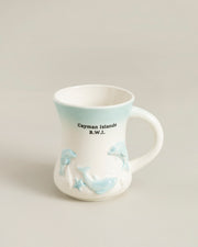 'Cayman Islands B.W.I.' Leaping Dolphin Ceramic Mug