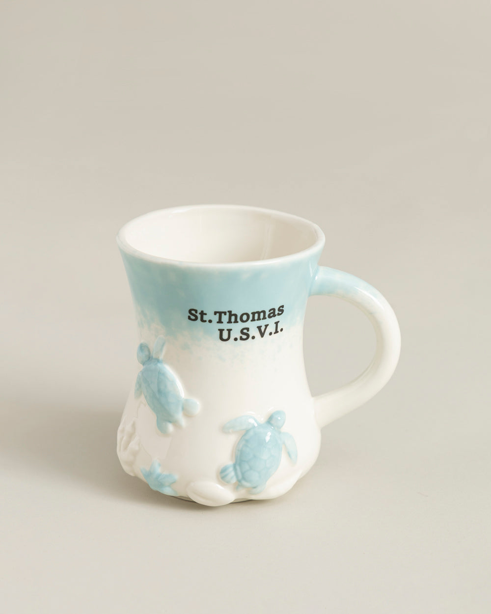 'St. Thomas U.S.V.I.' Sea Turtle Ceramic Mug