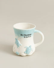 'St. Thomas U.S.V.I.' Sea Turtle Ceramic Mug