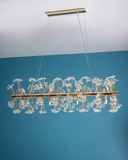 Luxury Golden Crystal Branch Chandelier