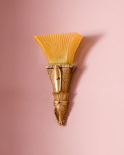 Antique Golden Wall Light