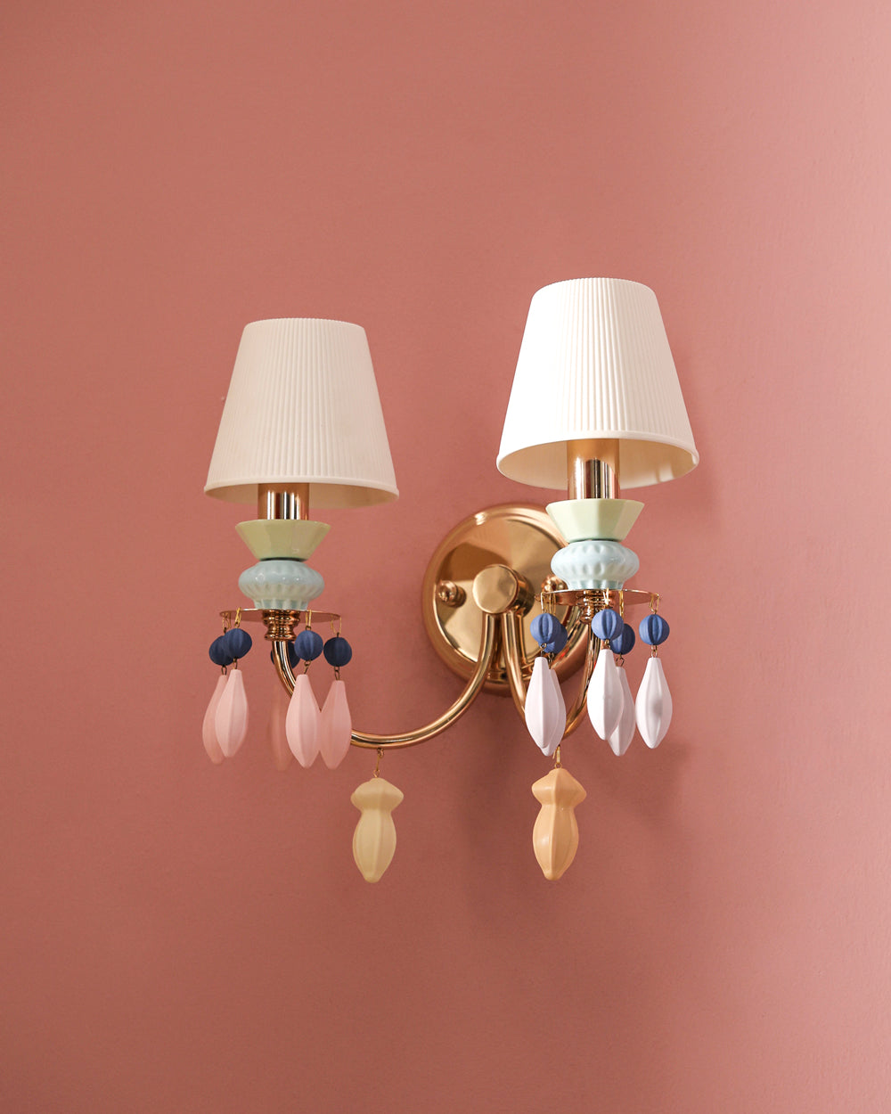 Elegant Double Shade Wall Sconce