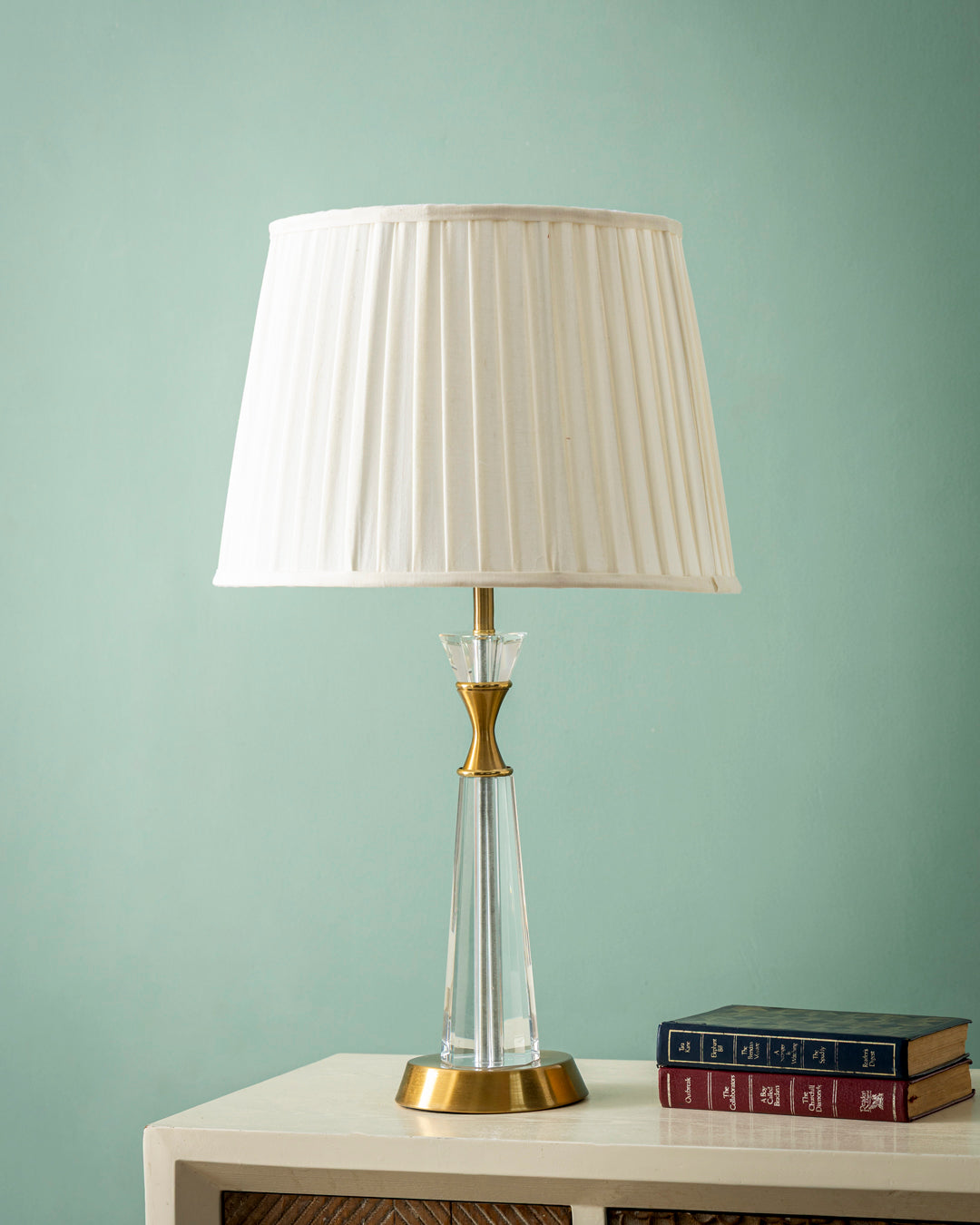 American Crystal Table Lamp 