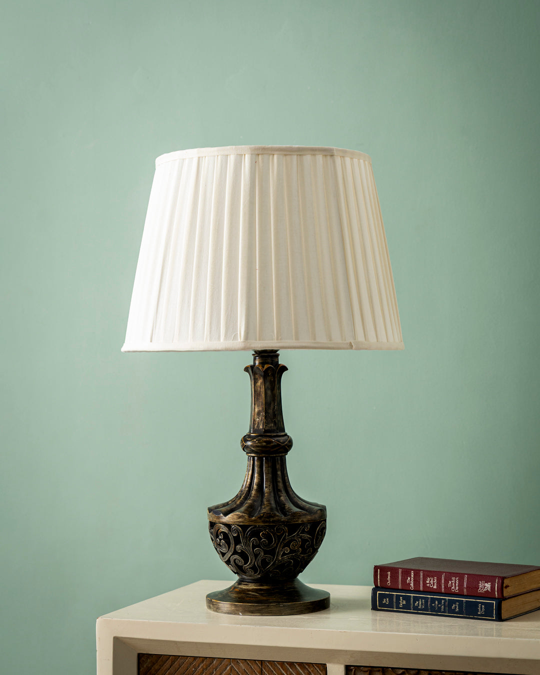 Ornate Crown Table Lamp 