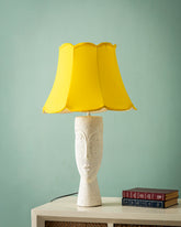 Artistic Illumination: Human Face Table Lamp 
