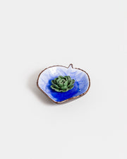 Blossom Serenity Incense Holder - Blue