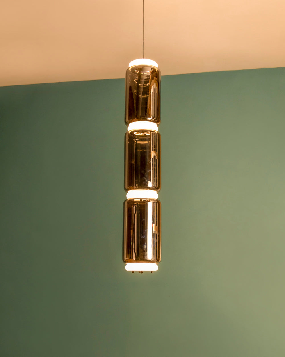 Triple Cylinder Designer Pendant Light