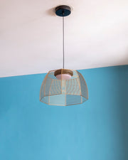 Geometric Wireframe Dome Pendant Light