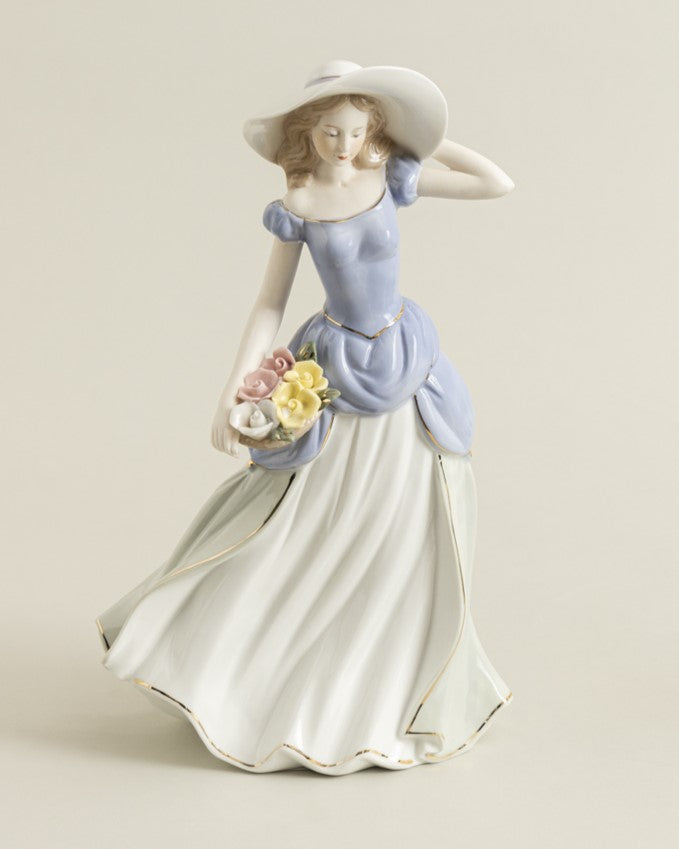 "Victorian Lady - Fine Porcelain Figurine