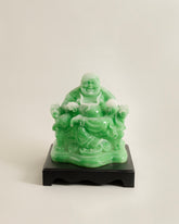 Prosperity Laughing Buddha Figurine - Green 