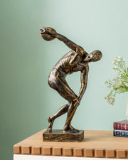 Disc Thrower Athlete Sculpture