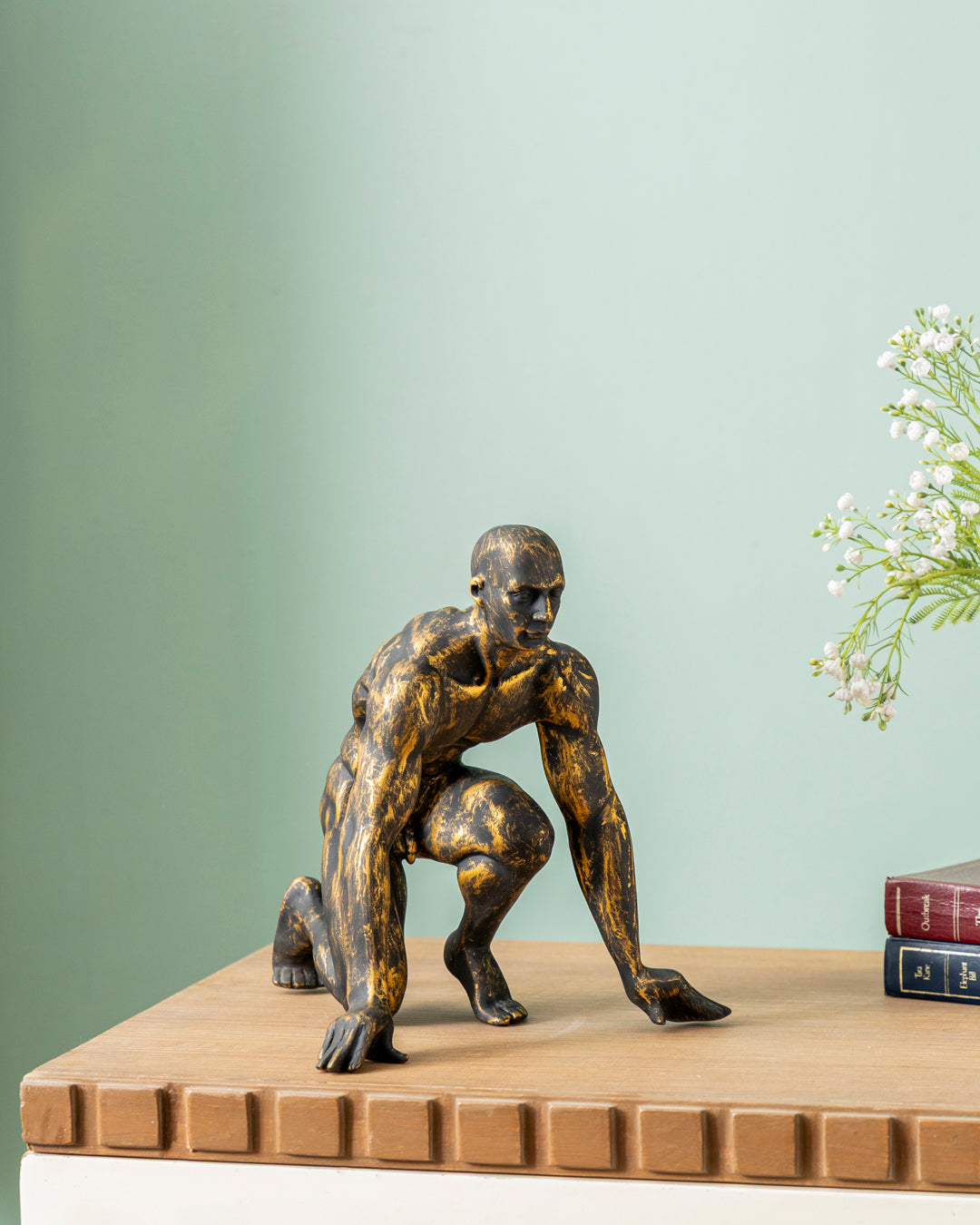 Ready to Rise Human Figurine 