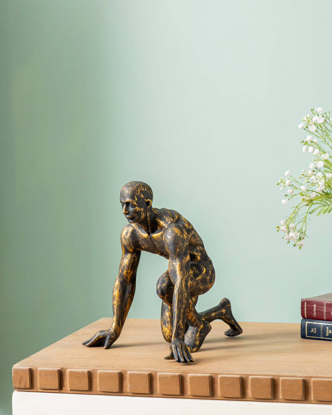 Ready to Rise Human Figurine 