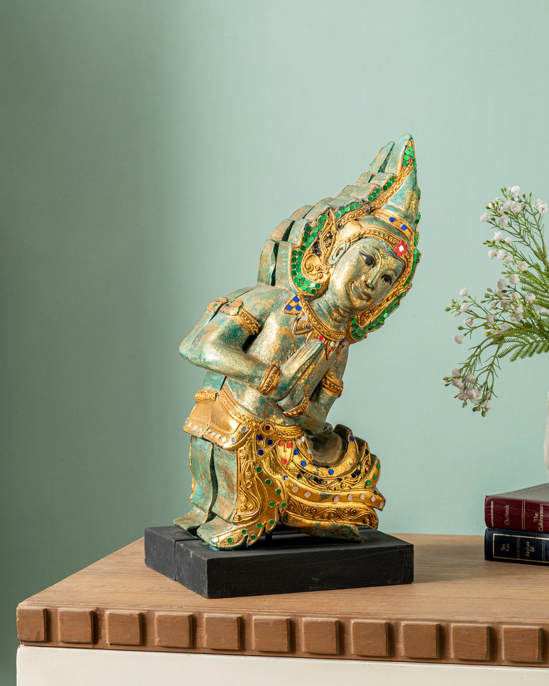 Traditional Thai Guards Figurine - Set Of 2 