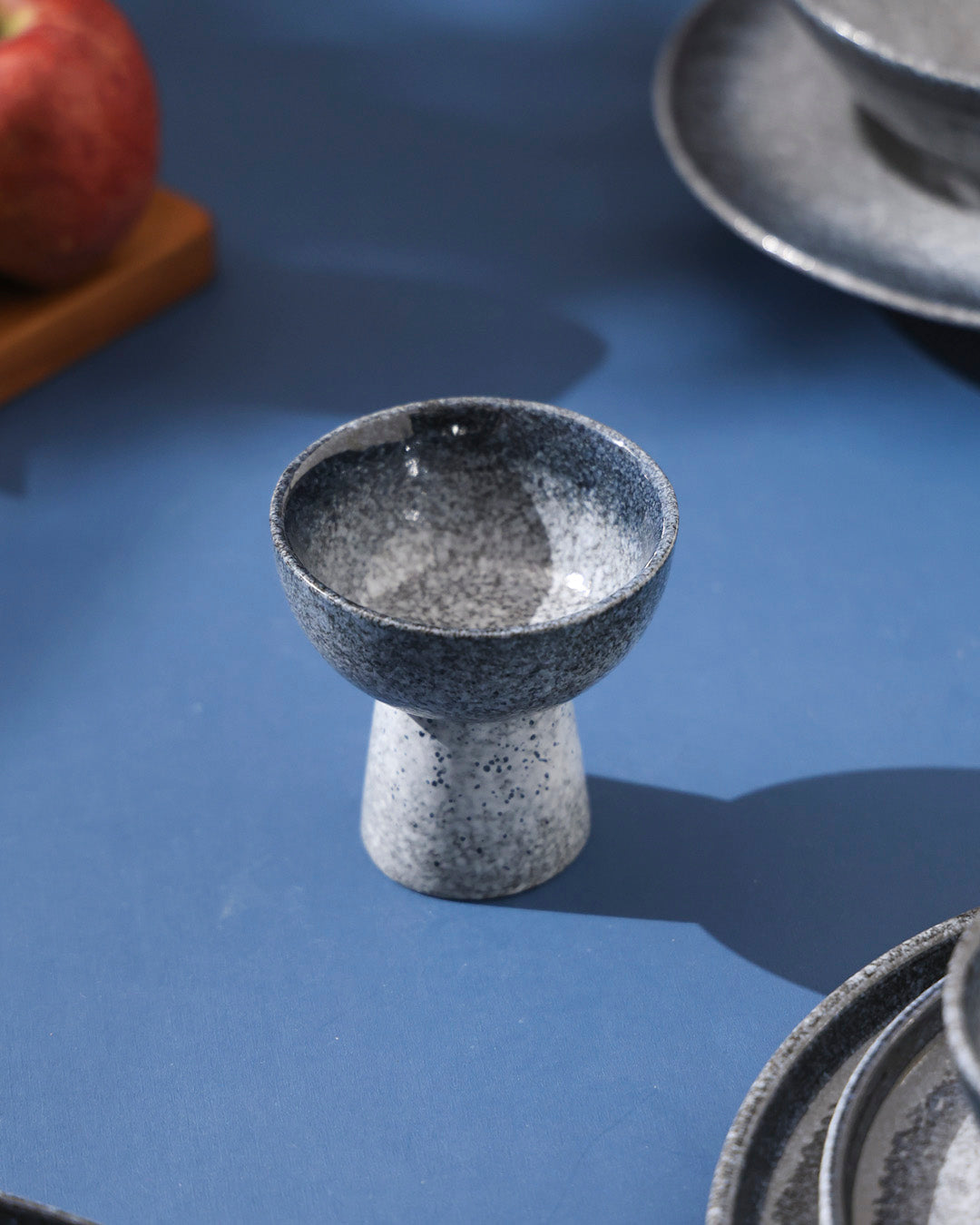 Deep Sea Speckled Dessert Bowl 