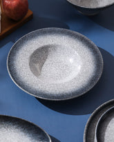 Deep Sea Speckled Pasta Plate 