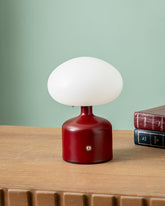 Soft Dome Table Lamp - Red 