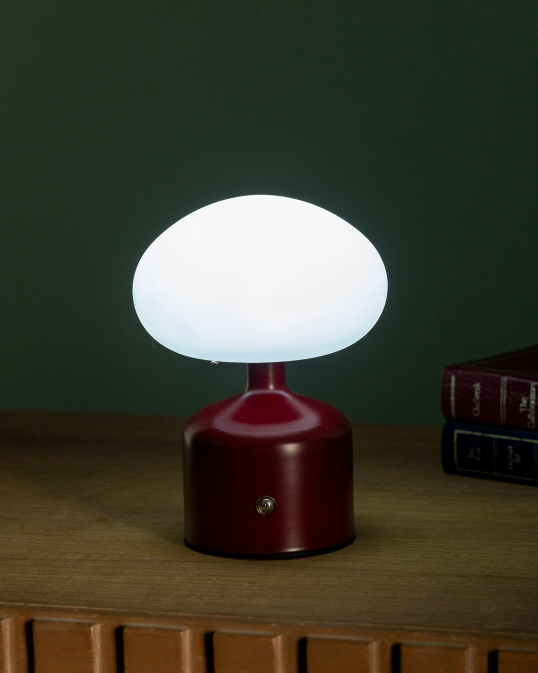 Soft Dome Table Lamp - Red 