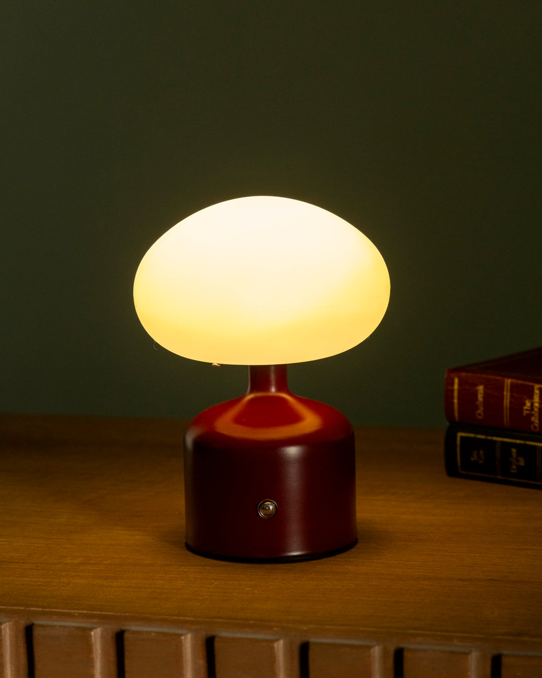 Soft Dome Table Lamp - Red 