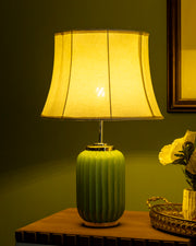 Atlas Column Table Lamp - Green