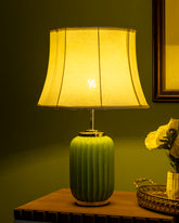 Atlas Column Table Lamp - Green 