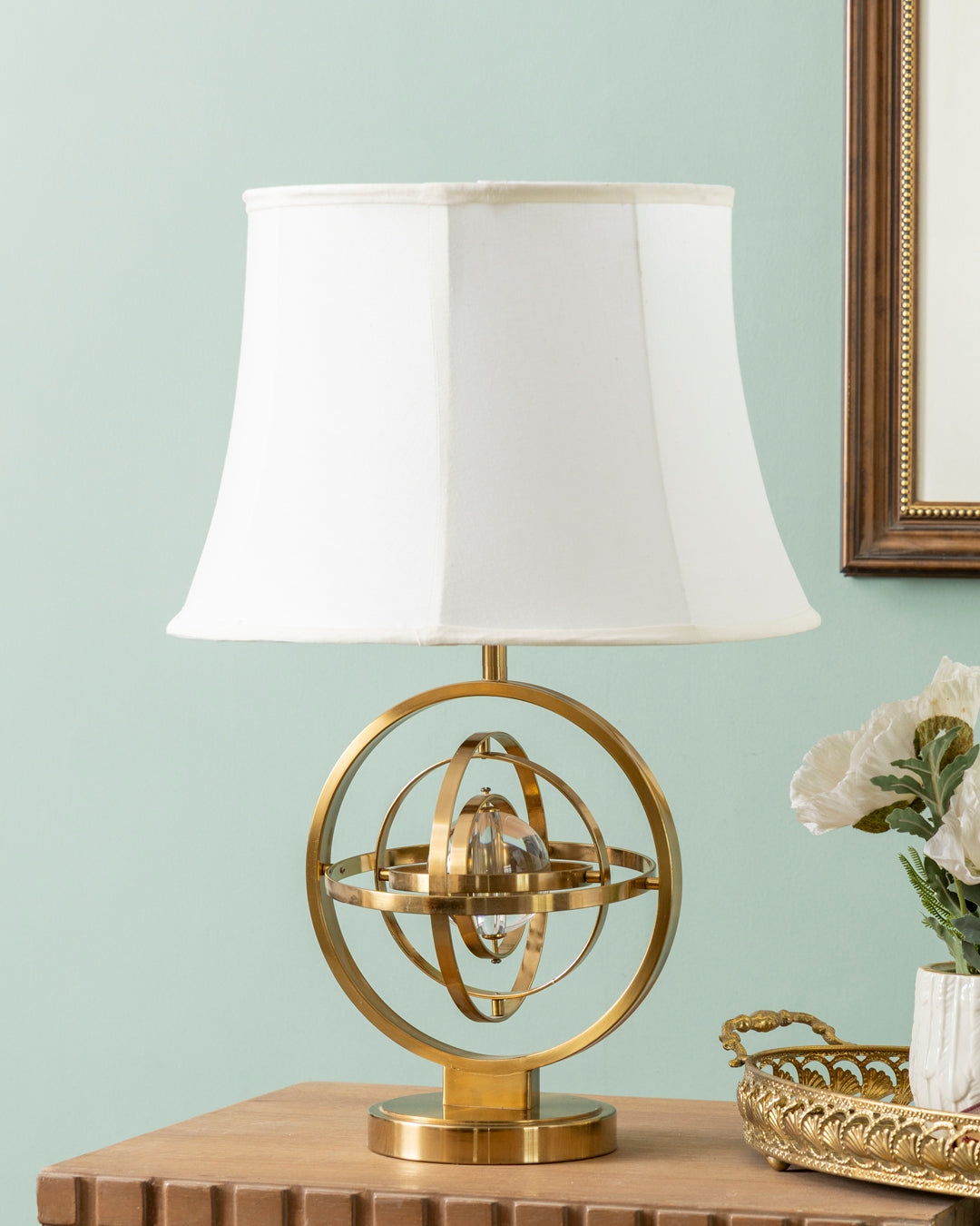 Celestial Orbit Gold Table Lamp 