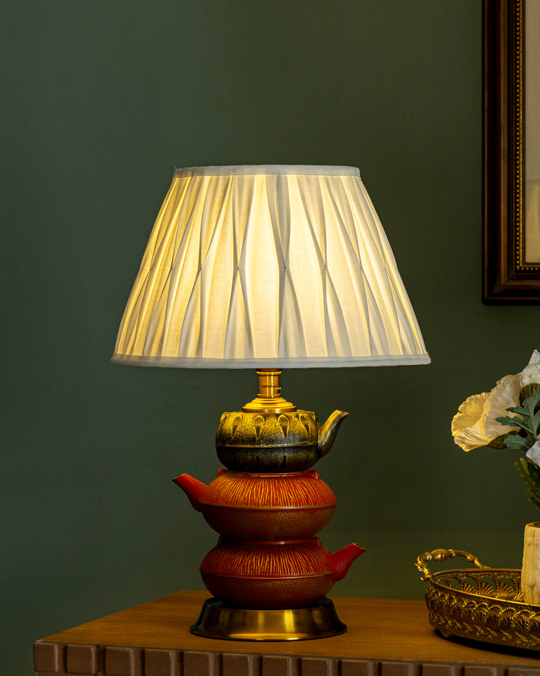 Heritage Teapot Duo Table Lamp 