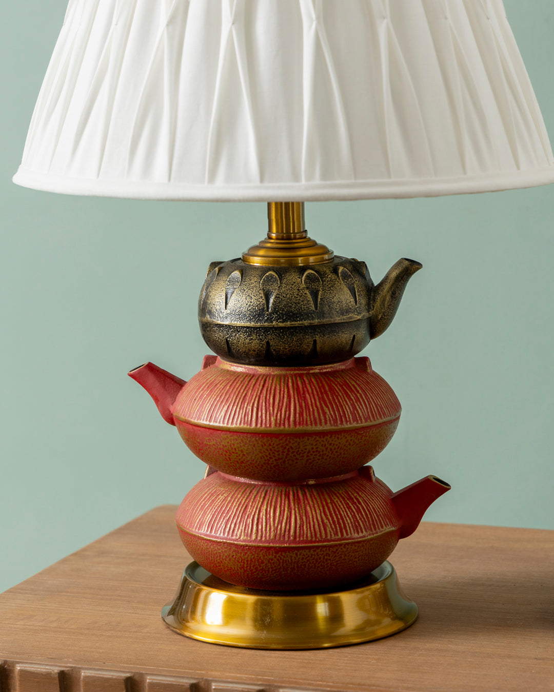 Heritage Teapot Duo Table Lamp 
