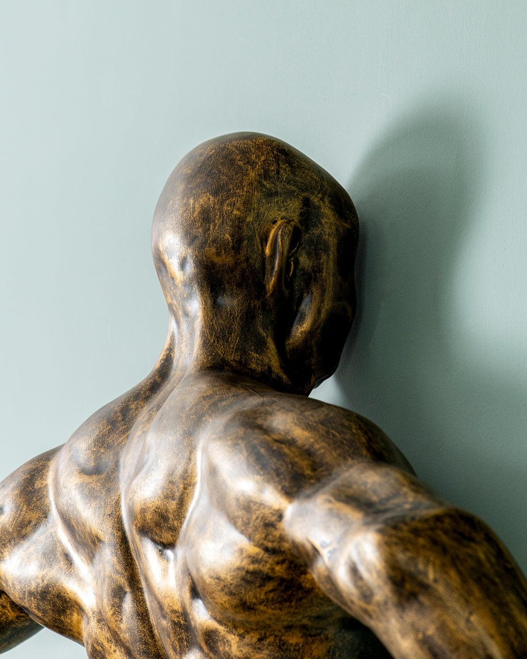 Wall Escape decorative Human Figurine 