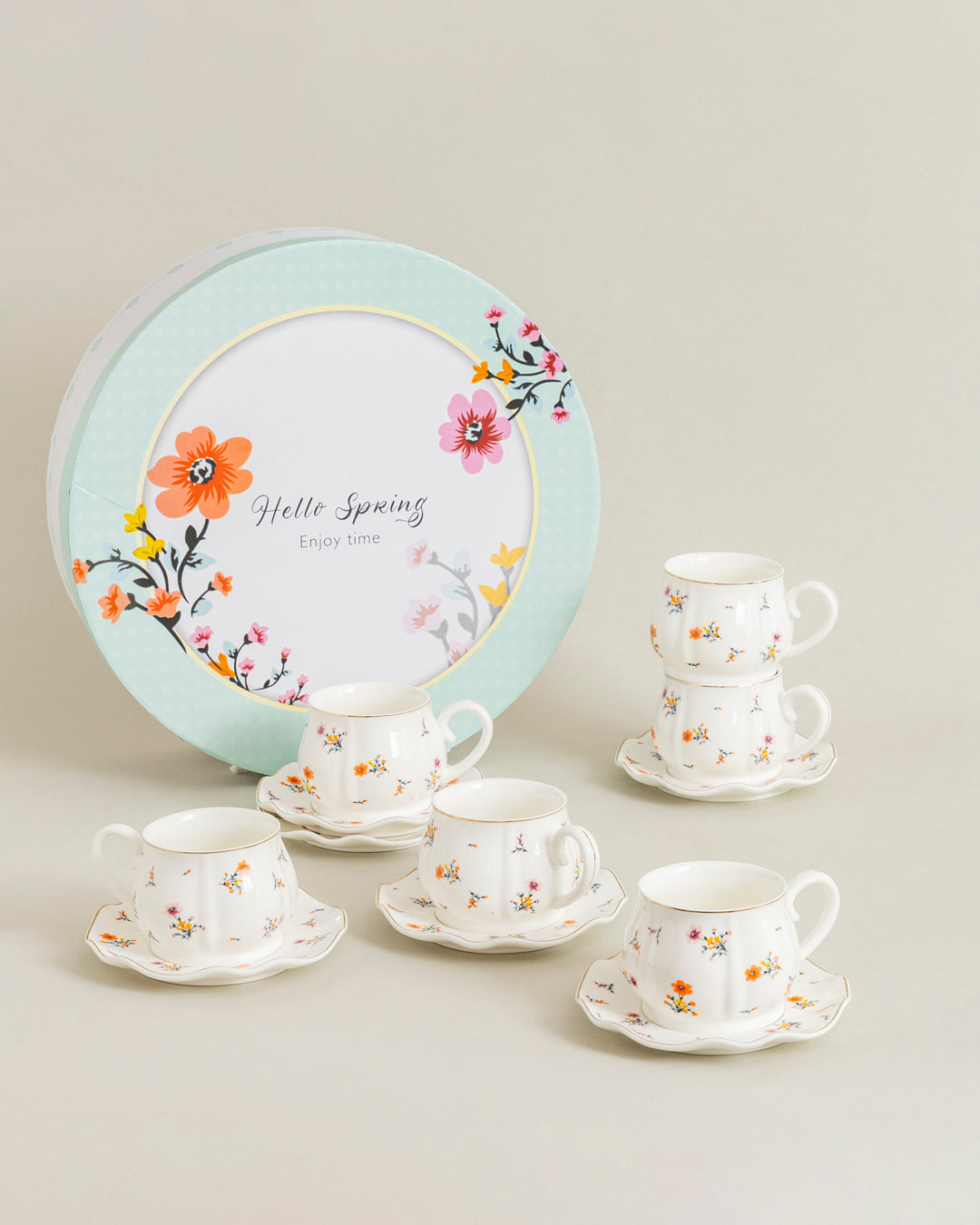 Blossom Meadow Tea Cup With Saucer