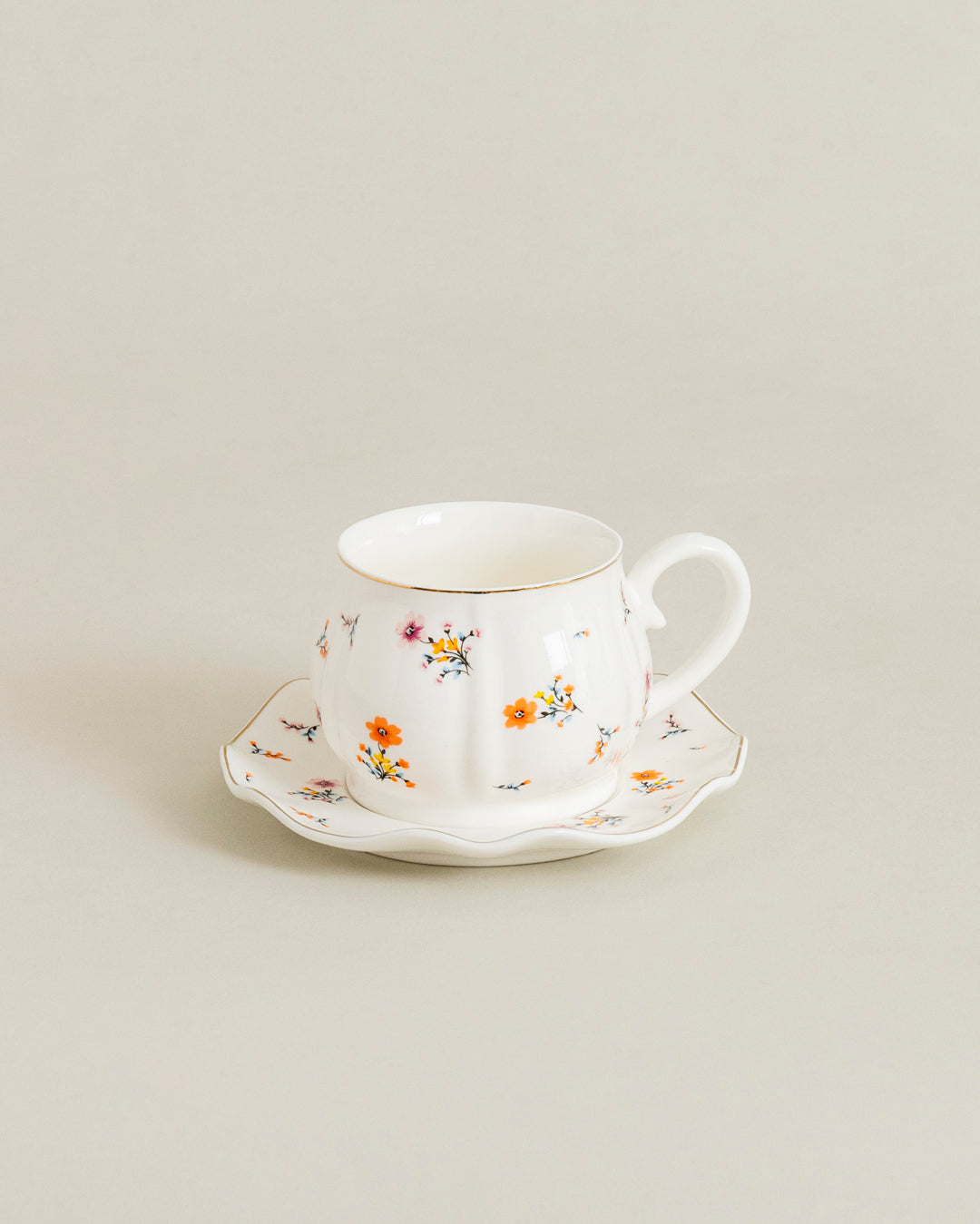 Blossom Meadow Tea Cup With Saucer 