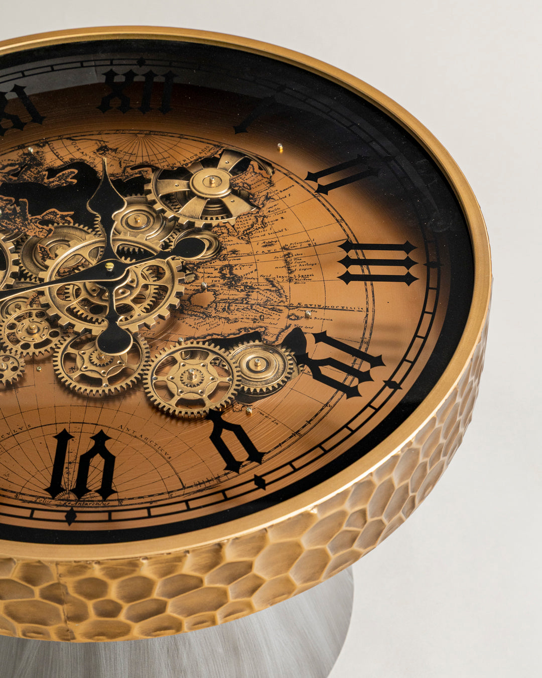 Gearform Clock Top Center Table 