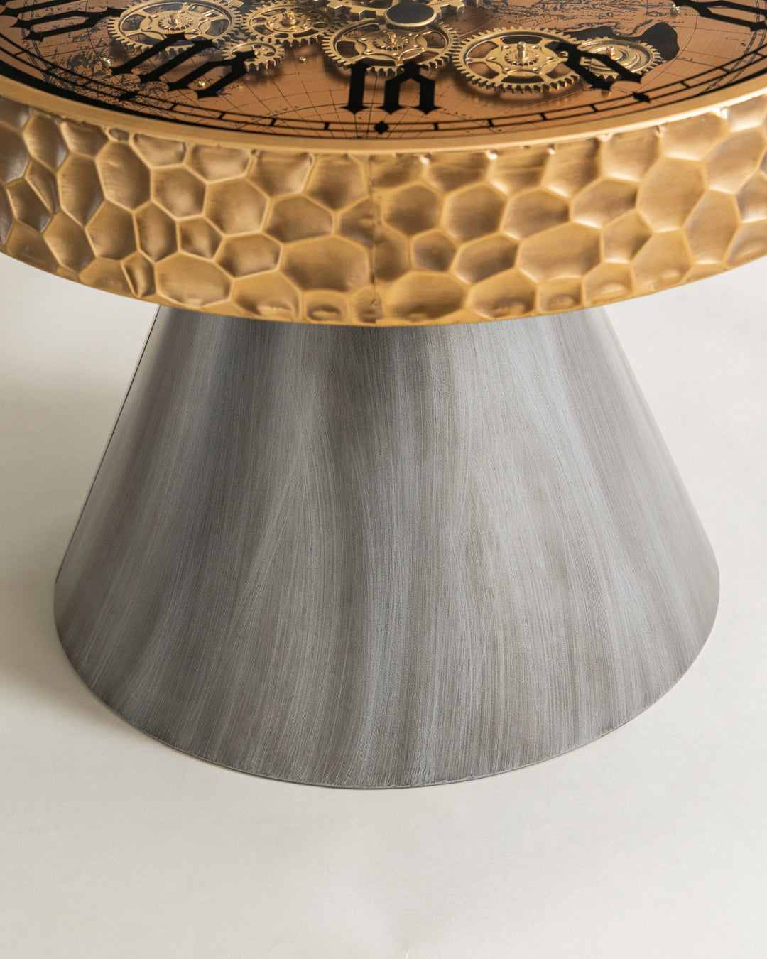 Gearform Clock Top Center Table 