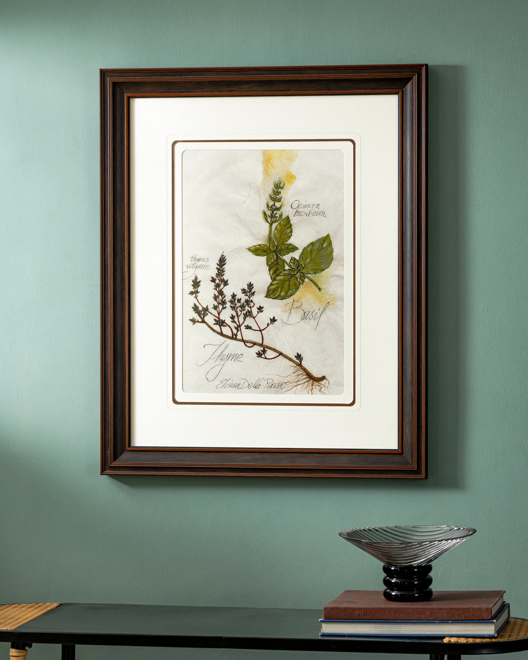 Basil And Thyme Print "24x30" Inches