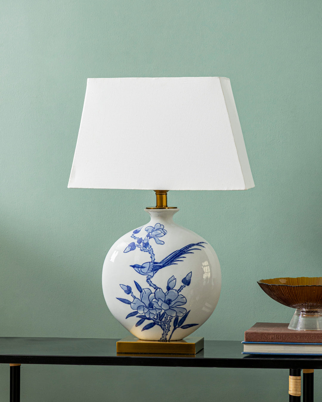 Blue Serenity Ceramic Table Lamp 