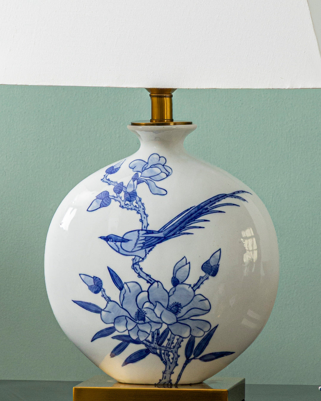 Blue Serenity Ceramic Table Lamp 