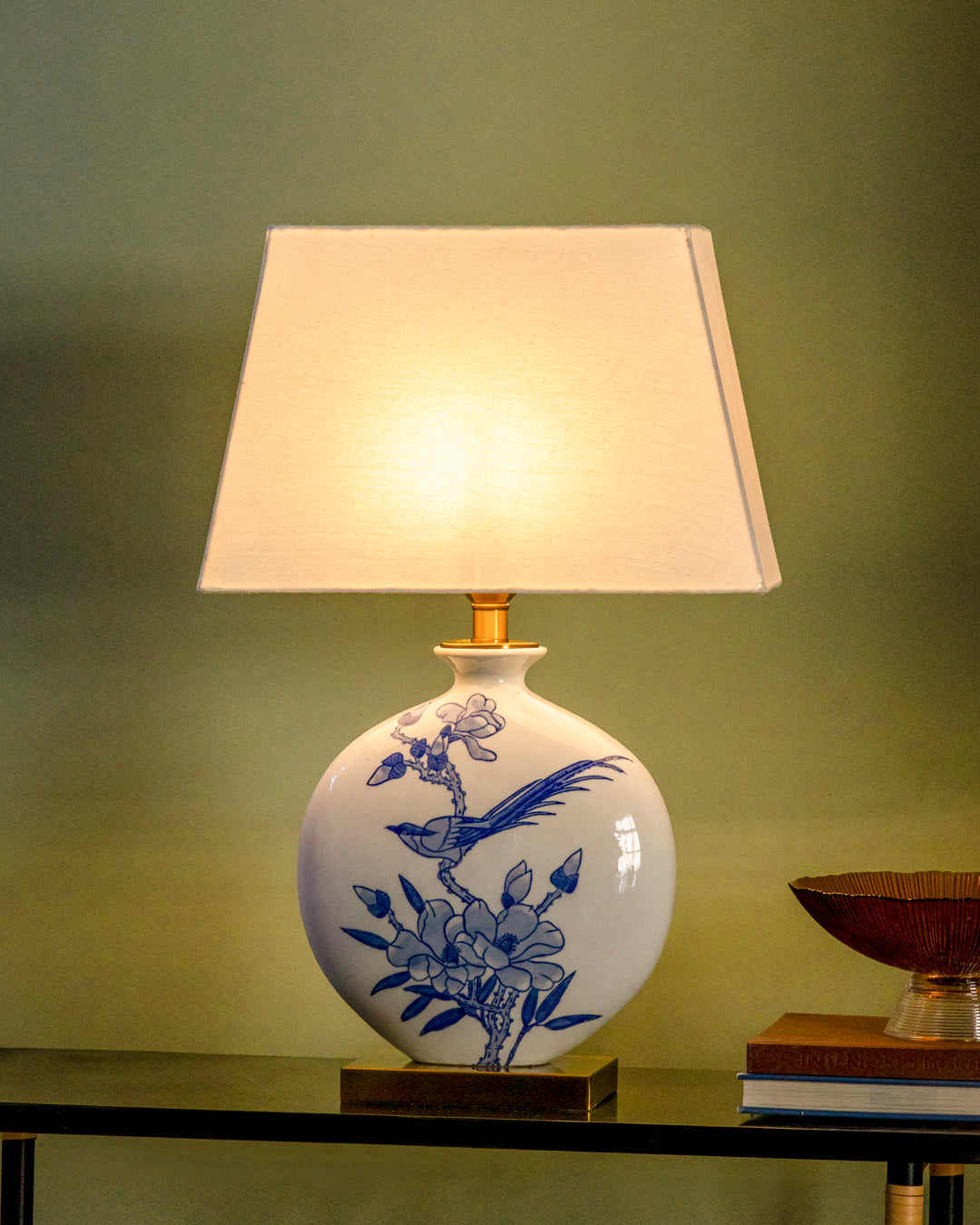 Blue Serenity Ceramic Table Lamp 