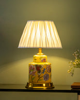 Sunflower Bloom Ceramic Table Lamp 