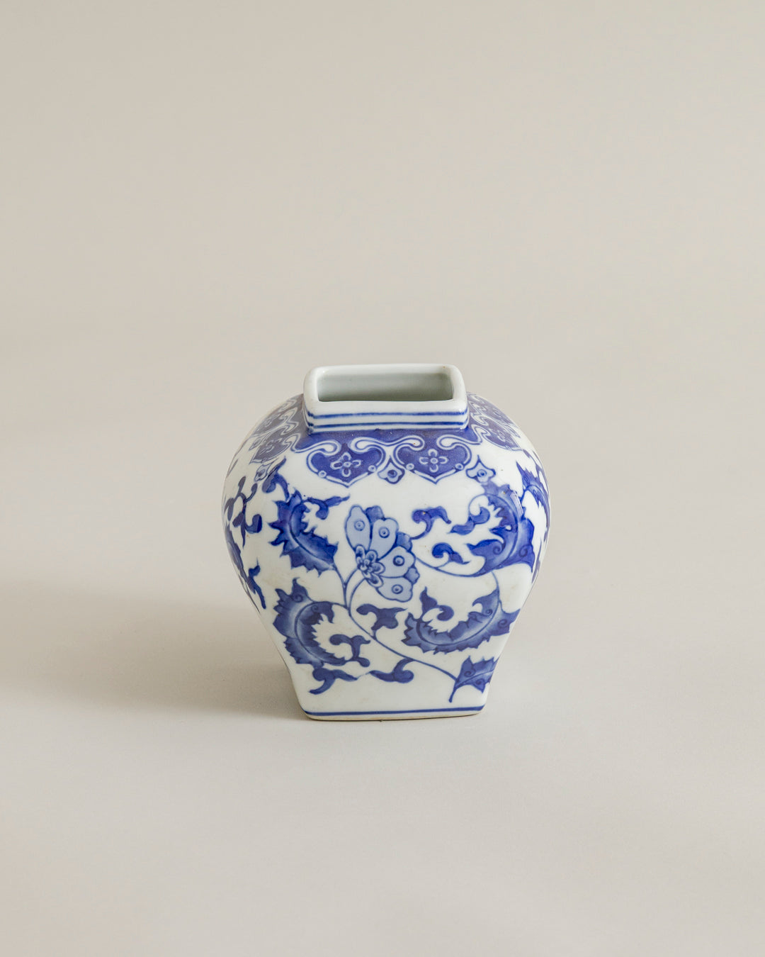 Classic Cobalt Vine Vase 