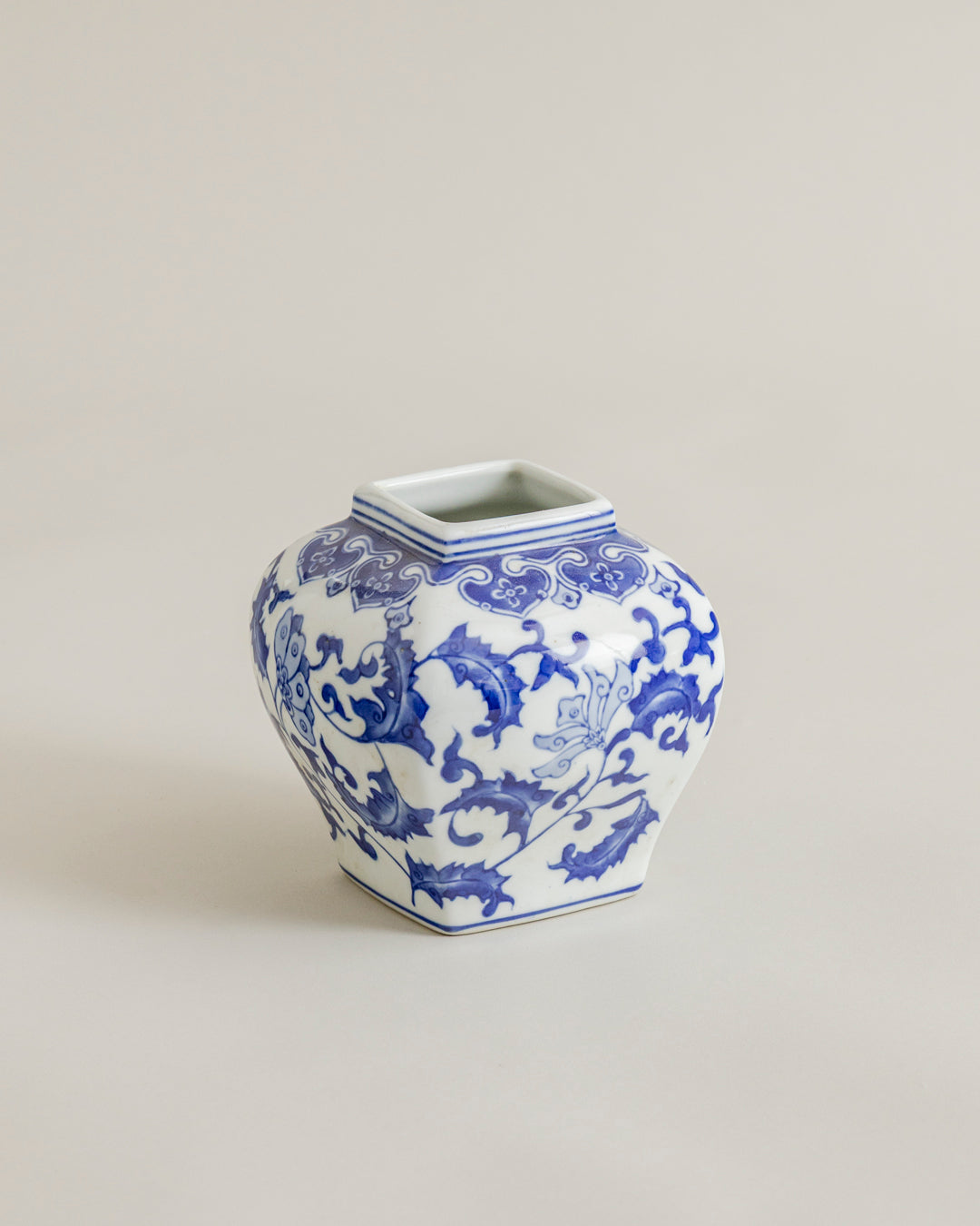 Classic Cobalt Vine Vase 