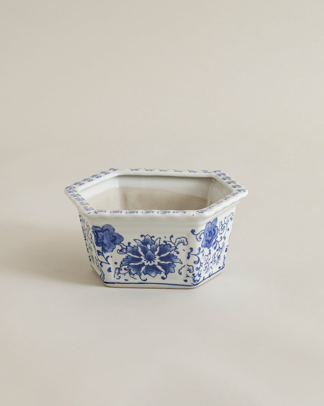 Blue Blossom Heritage Planter 