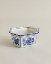 Blue Willow Scenic Planter 