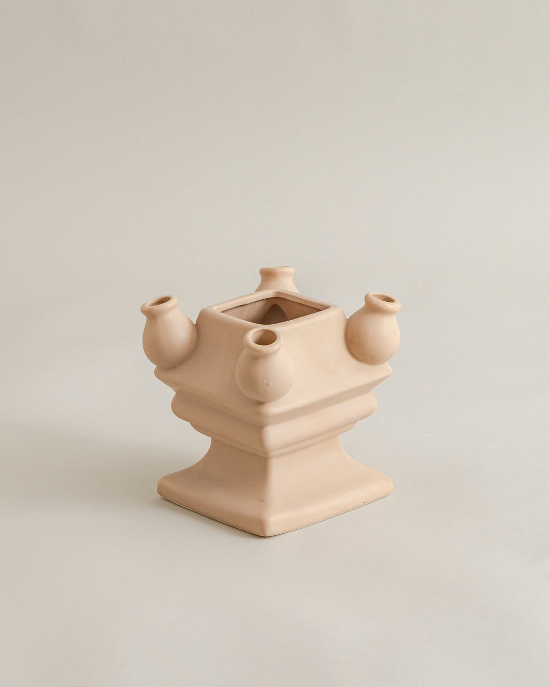Terracotta Quad Bud Vase 