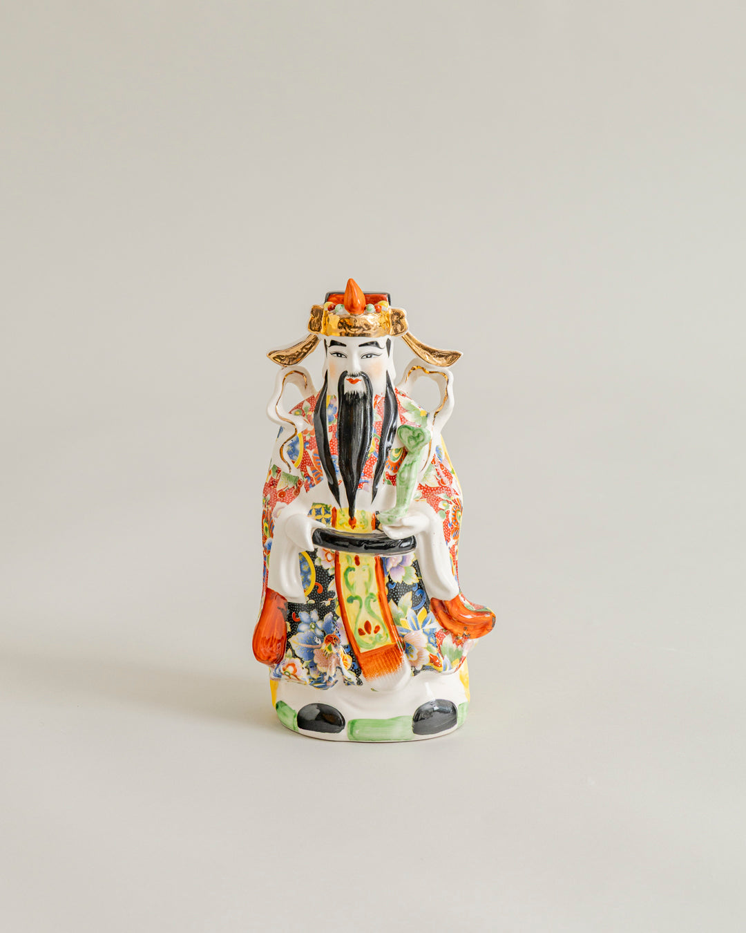 'The Three Star Gods' Porcelain Sculptures, Set of 3 - Medium 