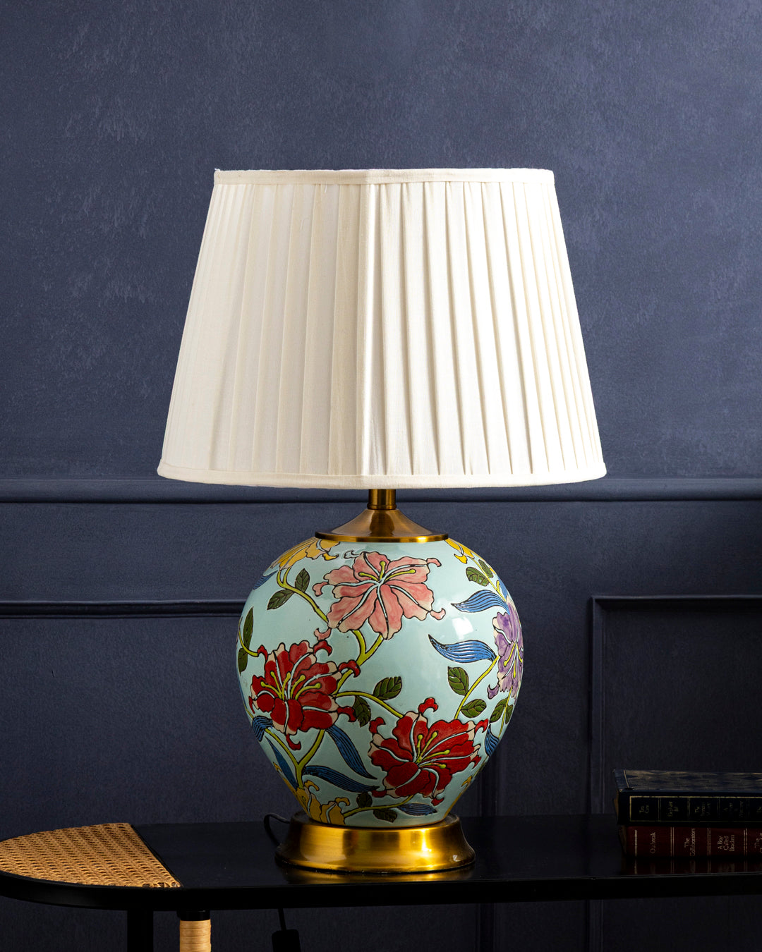 Blossom Garden Ceramic Table Lamp 